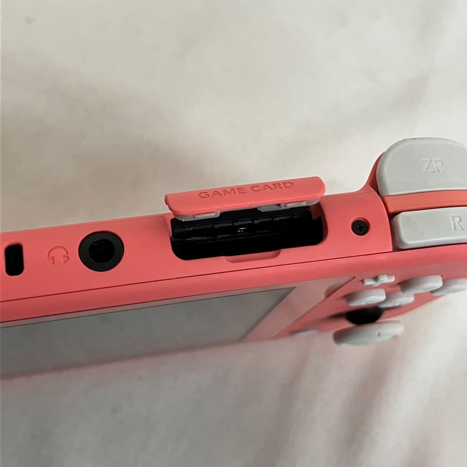 中古 Nintendo Switch Lite スイッチライト コーラル 本体 YD2014 c090