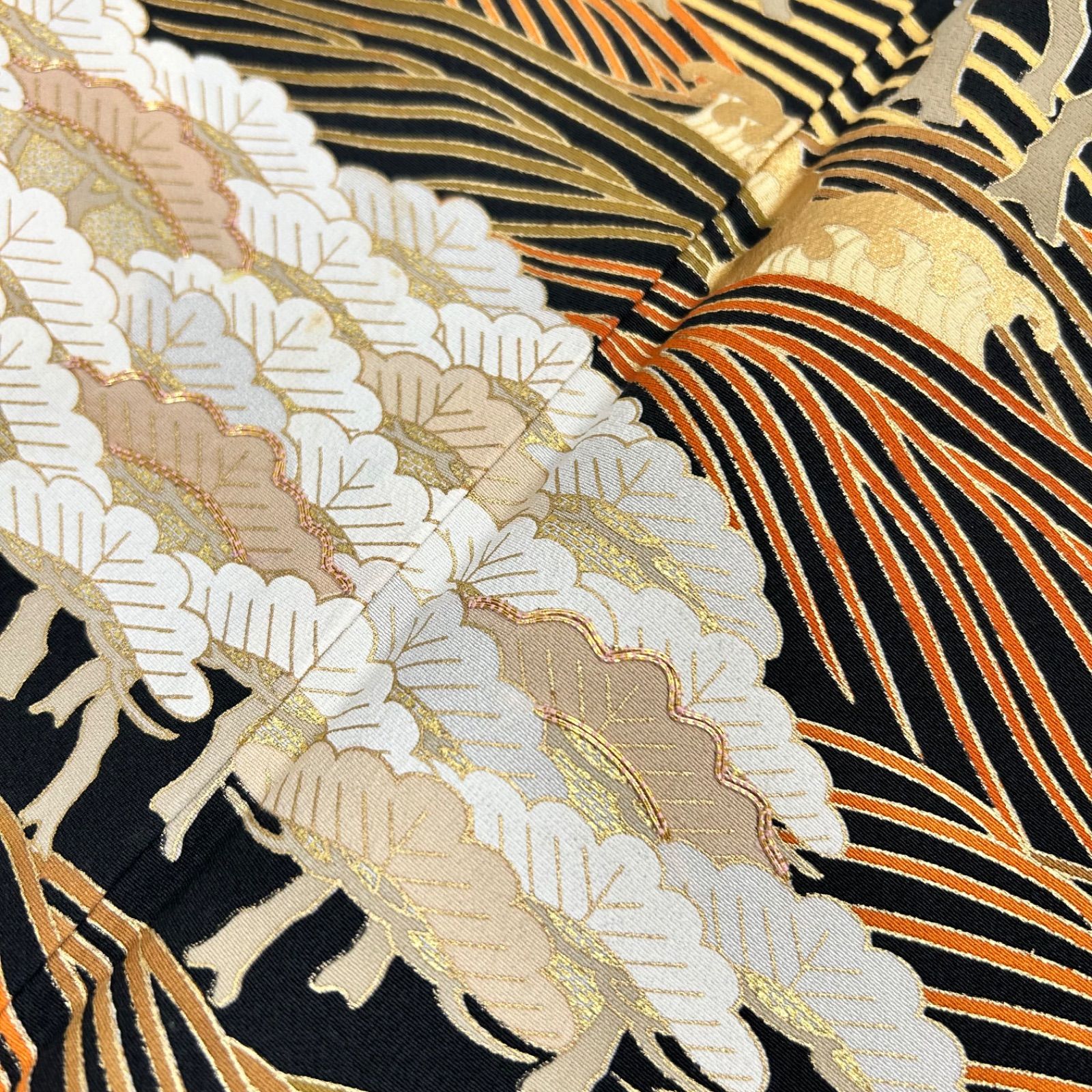 黒留袖 着物 正絹 3着 黒留袖まとめ売り リメイク材料 m-952 - メルカリ