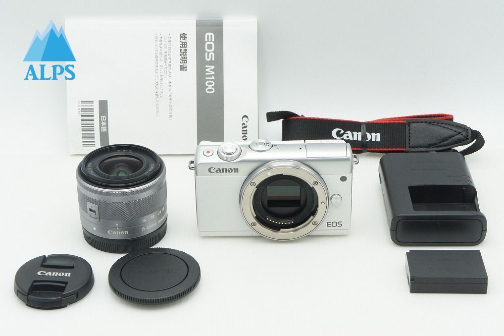 オンライン割引 中古美品 Cannon キャノン デジタルカメラ EOS M100