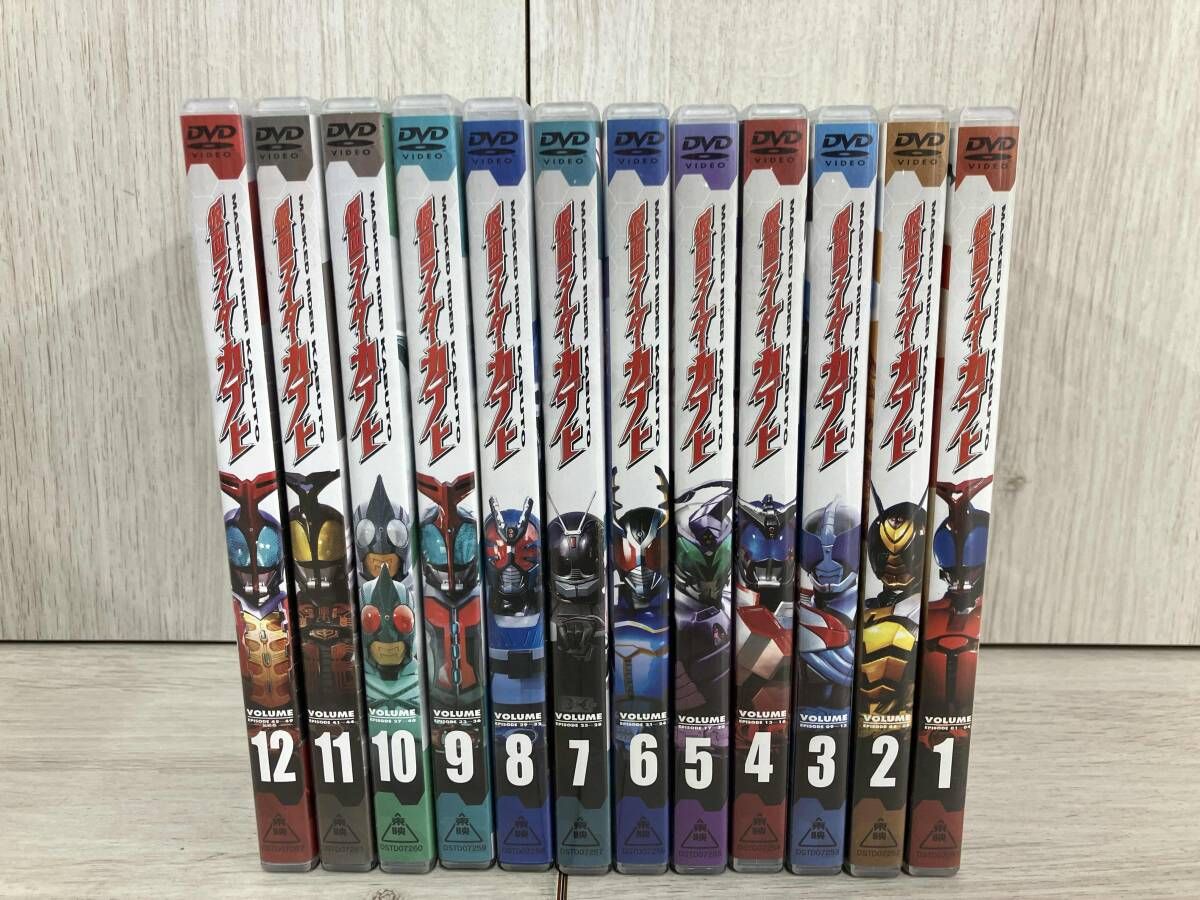 DVD 【※※※】[全12巻セット]仮面ライダーカブト VOL.1~12 - メルカリ