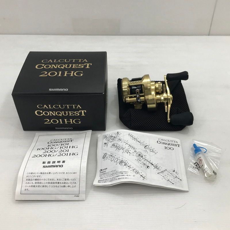 品 SHIMANO シマノ 21 カルカッタコンクエスト 201 HG 左ハンドル ベイトリール 釣り 釣り具等 134 260209 yk 07 tag