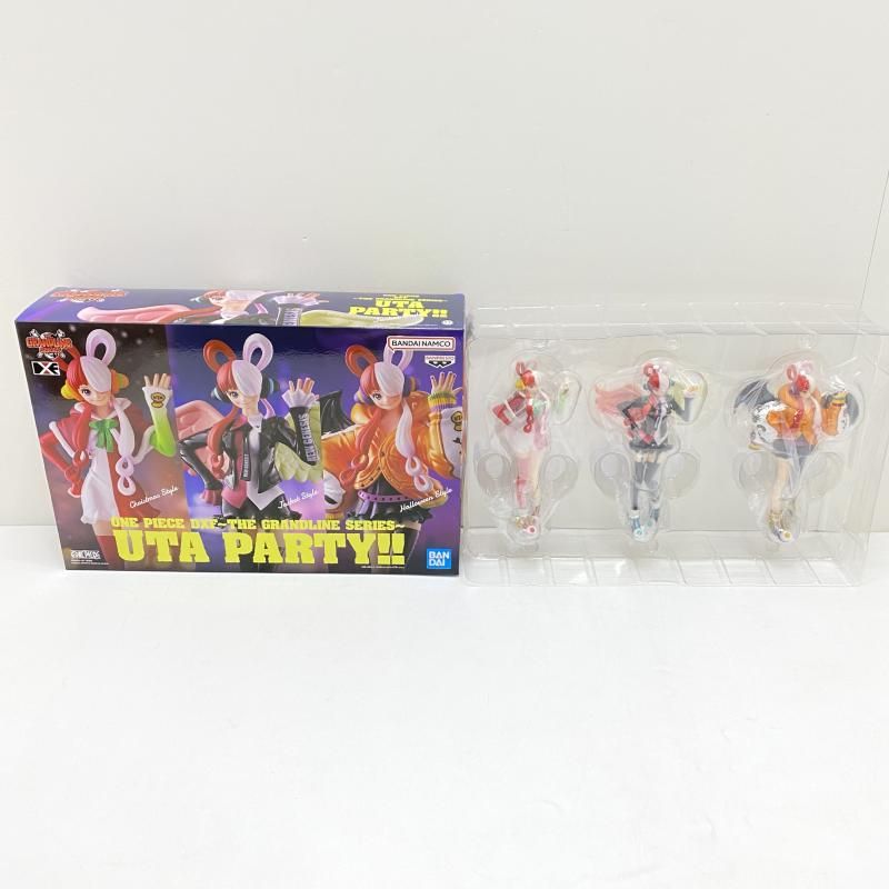 開封 DXF -THE SERIES- UTA PARTY!! ウタ 3体セット フィギュア 95