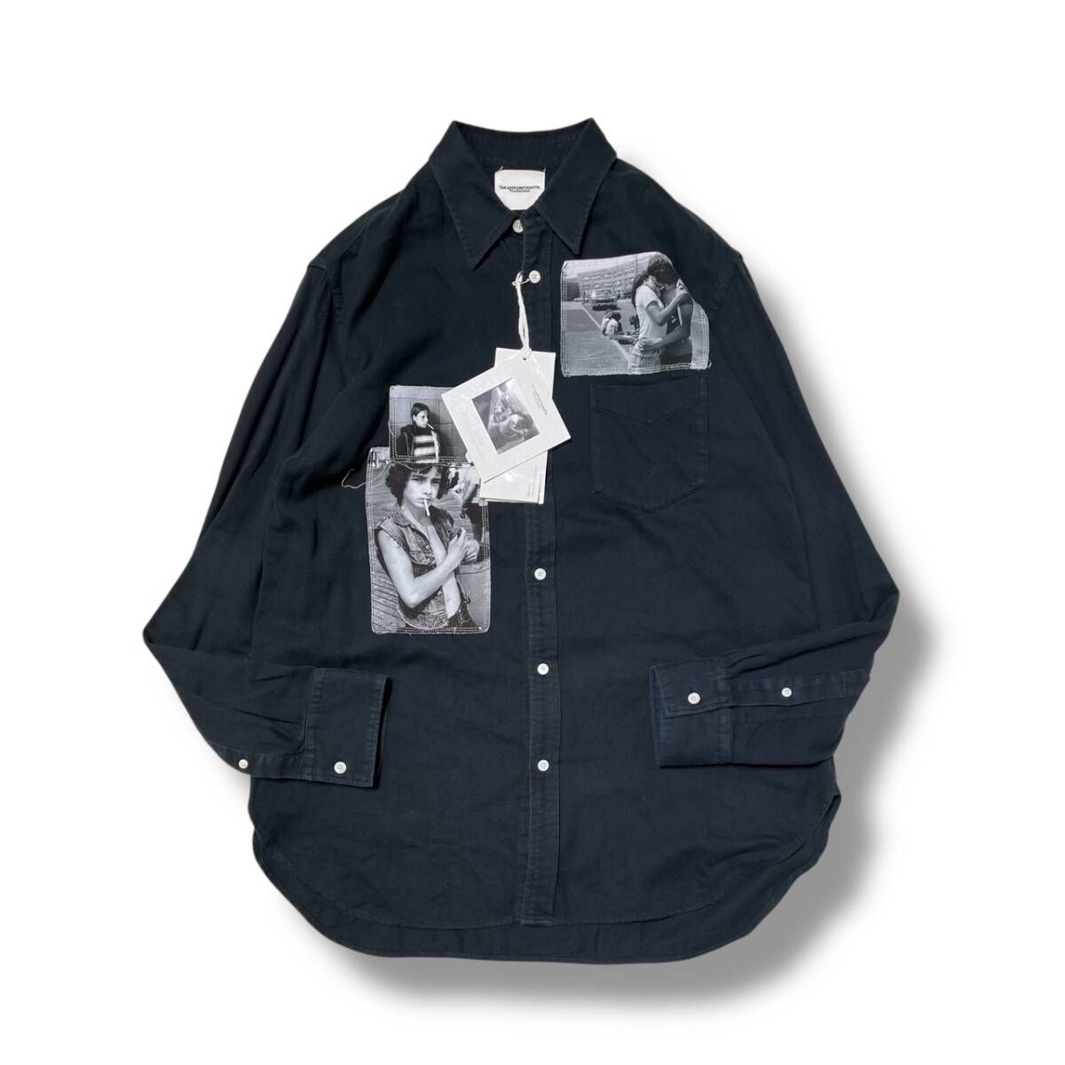 TAKAHIRO MIYASHITA The Sololst 長袖シャツ フォトパッチルーズ 