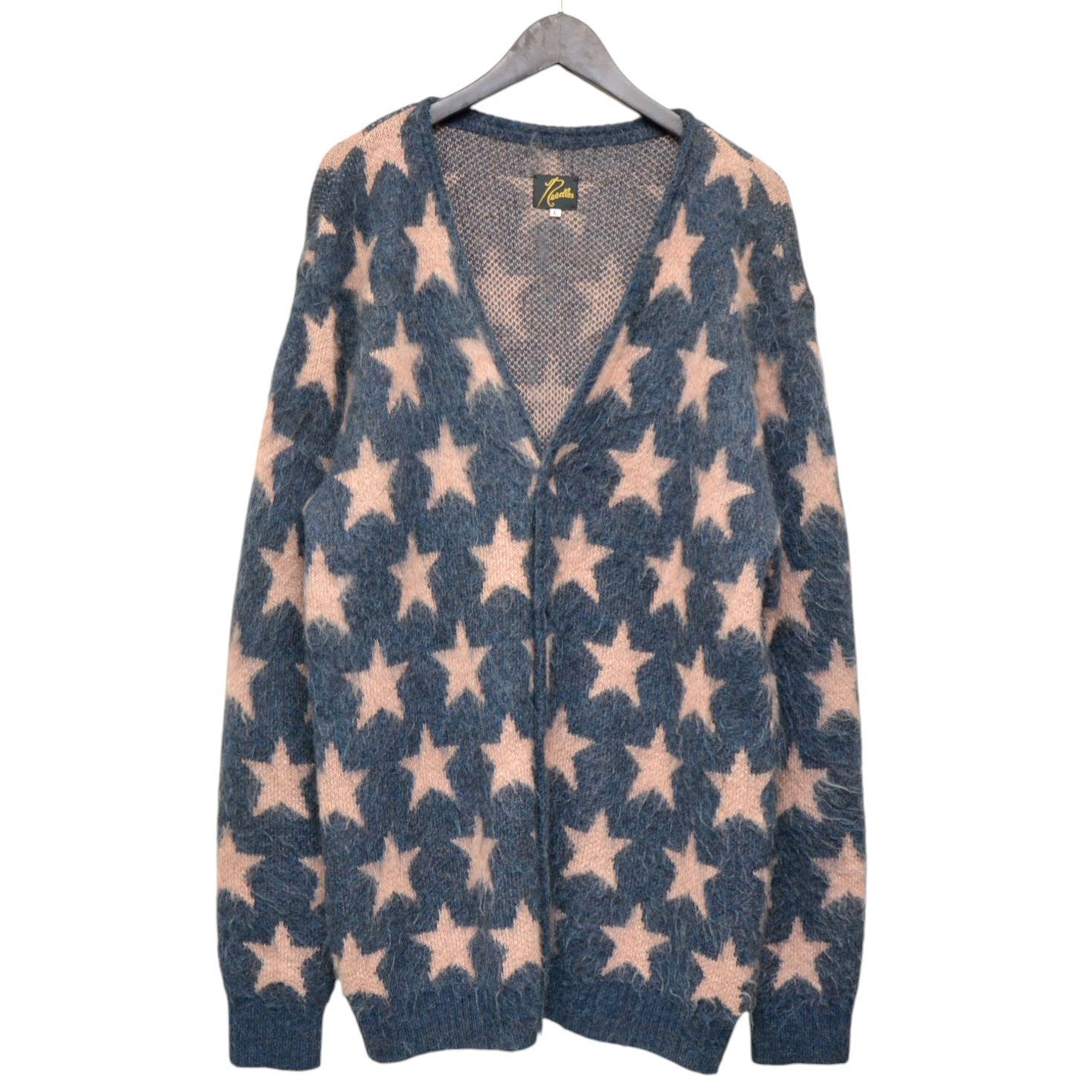 Needles ニードルズ 2020AW Mohair Cardigan Star 星柄モヘア 