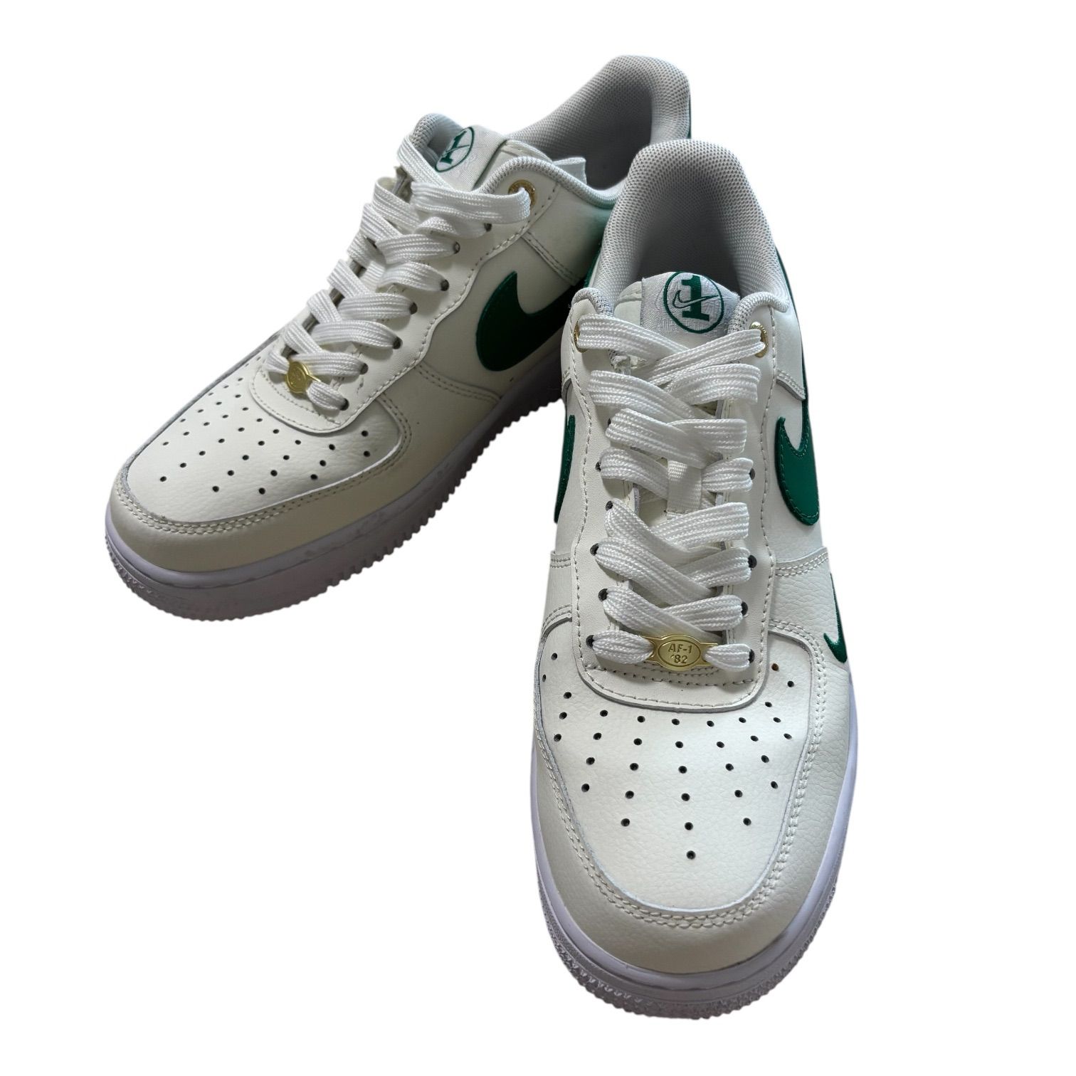 NIKE ナイキ エアフォース1 ロー 40周年モデル ホワイト グリーン 26cm 