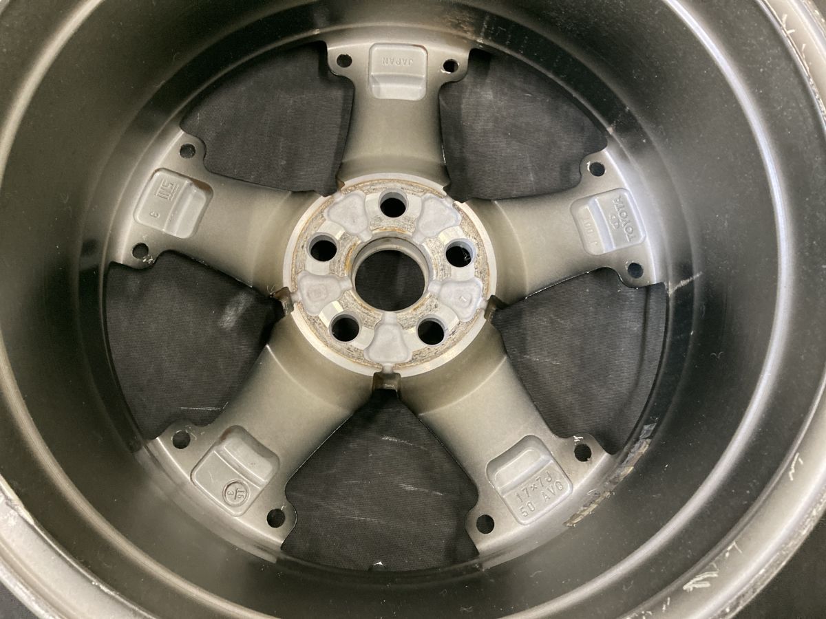 トヨタ 50 プリウス 純正 17インチアルミホイール 1本 ZVW51 7.0J +50