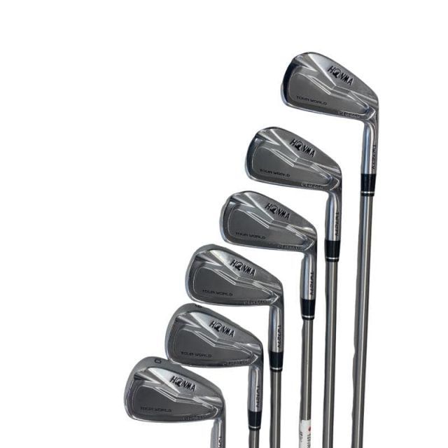 中古】 本間ゴルフ TOUR WORLD TW727V FORGED 6S アイアンセット IR