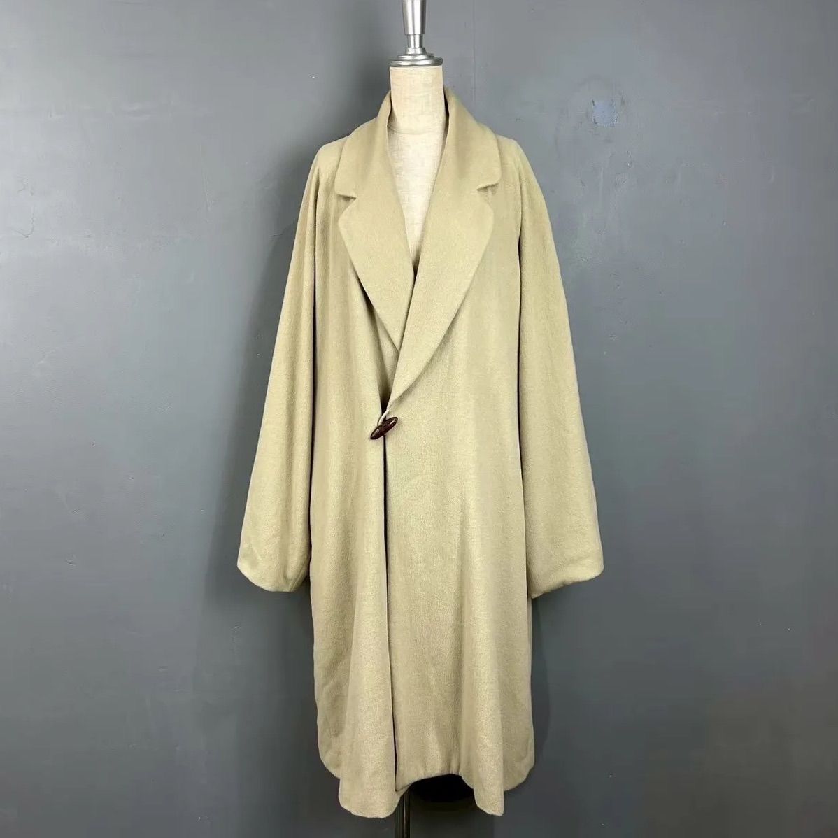 JURGEN LEHL ヨーガンレール ウールコート スプリングコート 無地