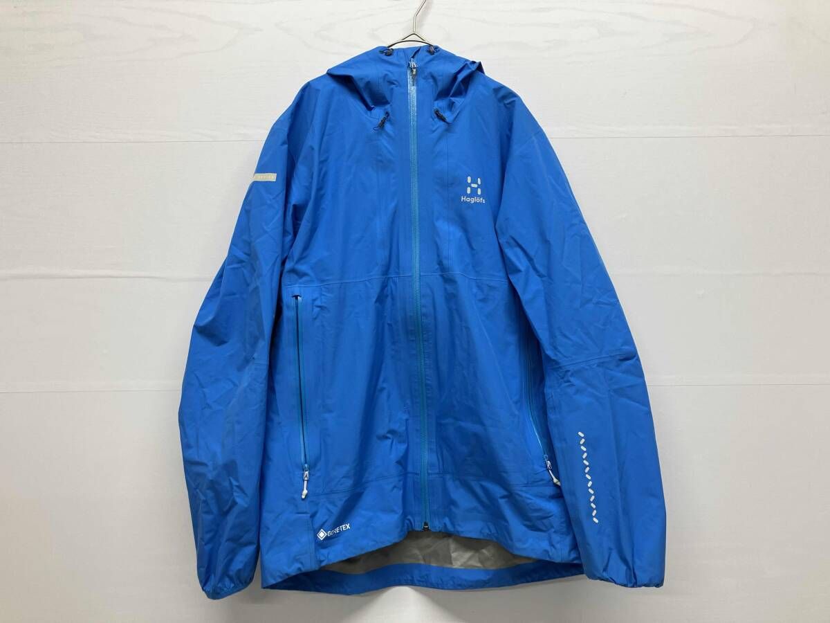 ホグロフス Haglofs リム ゴアテックス ジャケット L I M GTX Jacket Men 607417 Electric Blue Mサイズ ナイロン アウトドア 通年
