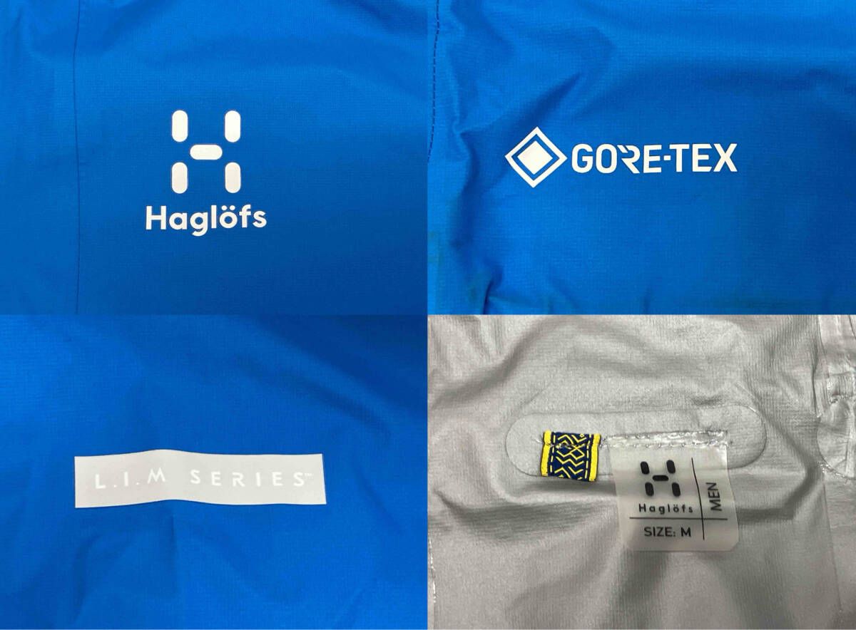  ホグロフス Haglofs リム ゴアテックス ジャケット L I M GTX Jacket Men 607417 Electric Blue Mサイズ ナイロン アウトドア 通年 ジャケット アウター