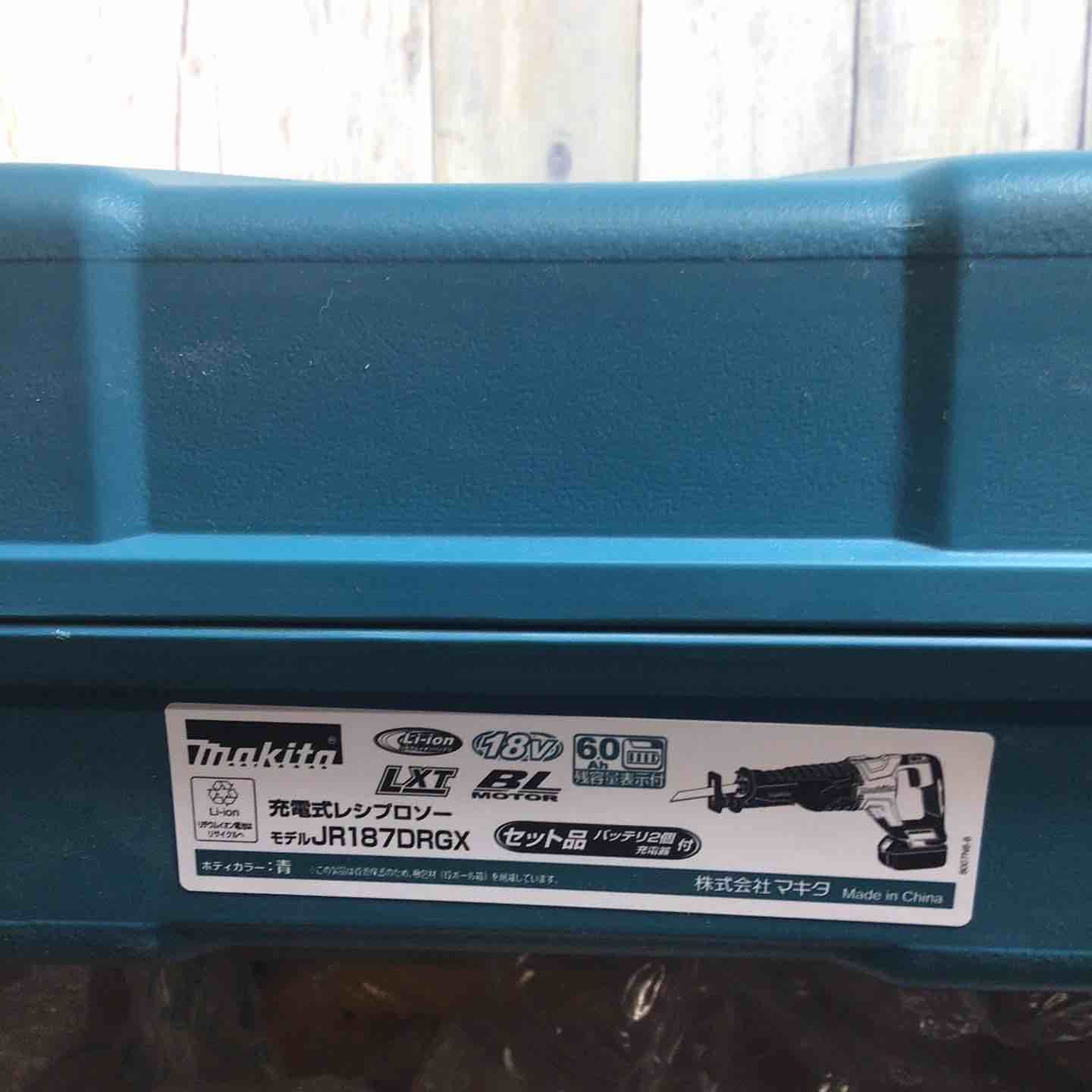  ♥品 マキタ makita コードレス レシプロソー バッテリー-充電器付 フルセット 充電式 18 V レシプロソー 切断工具 切断機