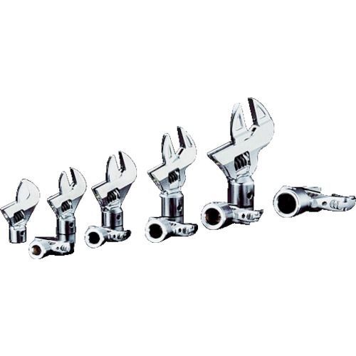 TOP モンキ形トルクヘッド（目盛り付） 口開き17〜49mm