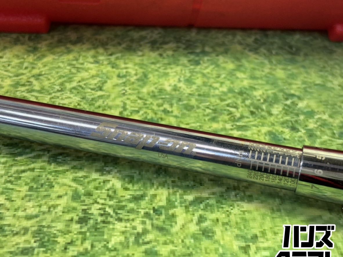 ▽ スナップオン QD 1 RN 25 トルクレンチ 1|4インチ 5∼25 ft-lb ケース付