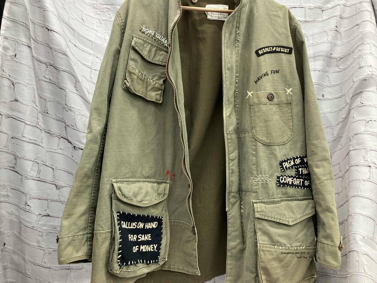 PORTER CLASSIC M-65 カーキ 表記サイズS