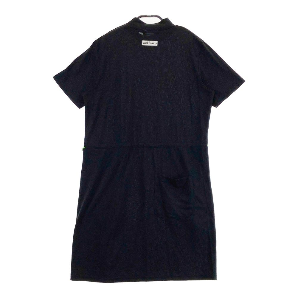 サイズ：2 JACK BUNNY ジャックバニー ハイネック 半袖ワンピース