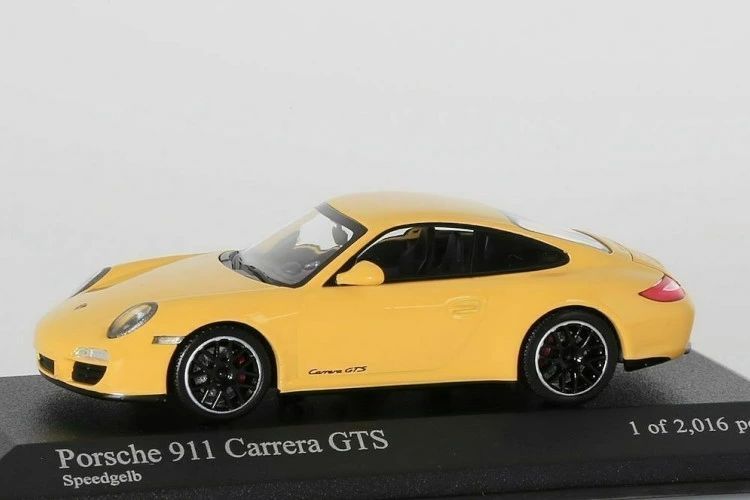 ミニチャンプス 1|43 ポルシェ 911 GTS 997-2 イエロー Minichamps 1 43 Porsche YELLOW