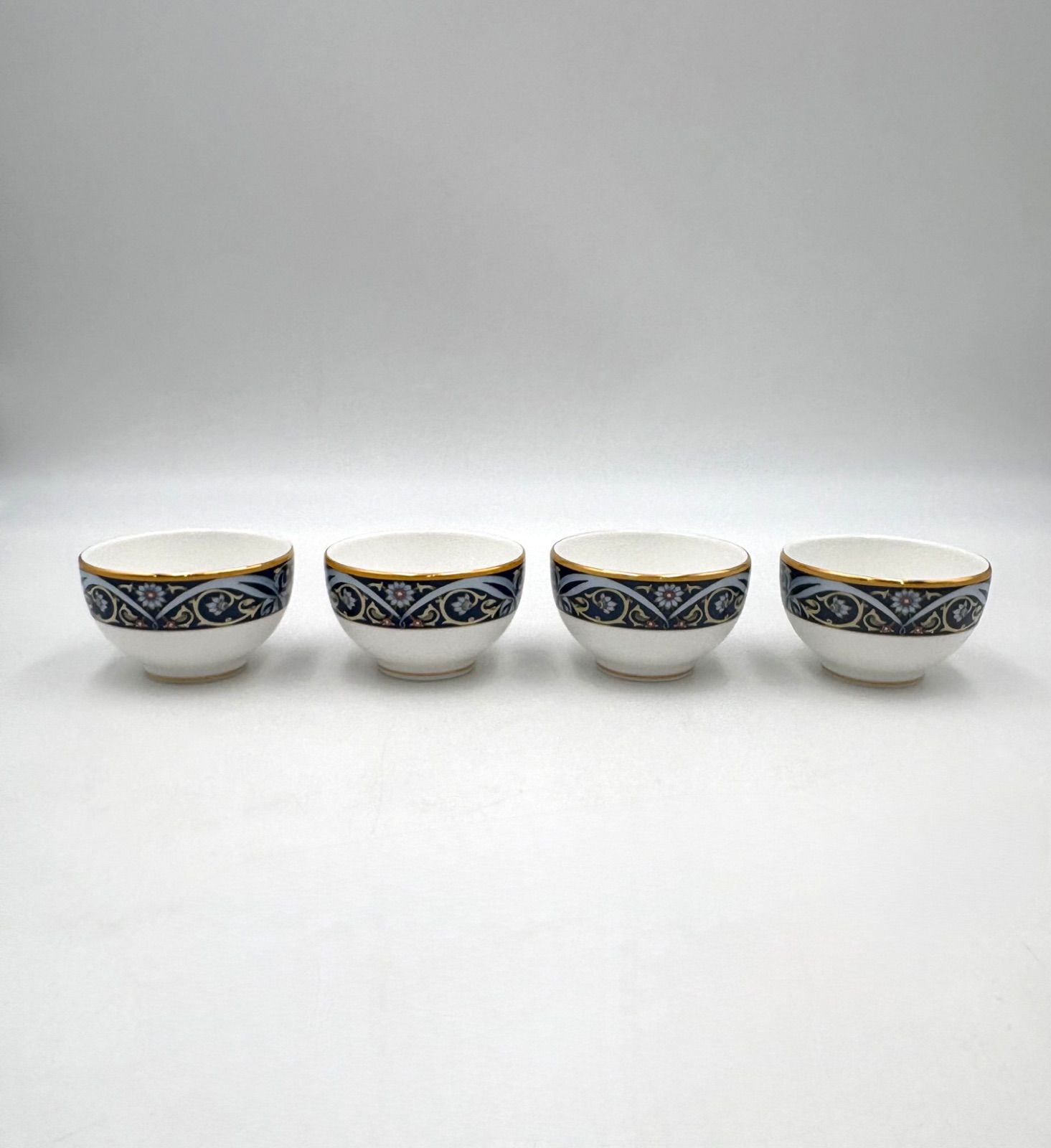 ♥保管品 WEDGWOOD ウェッジウッド ブルーエレファント ジャパニーズティーカップ 湯呑み セット