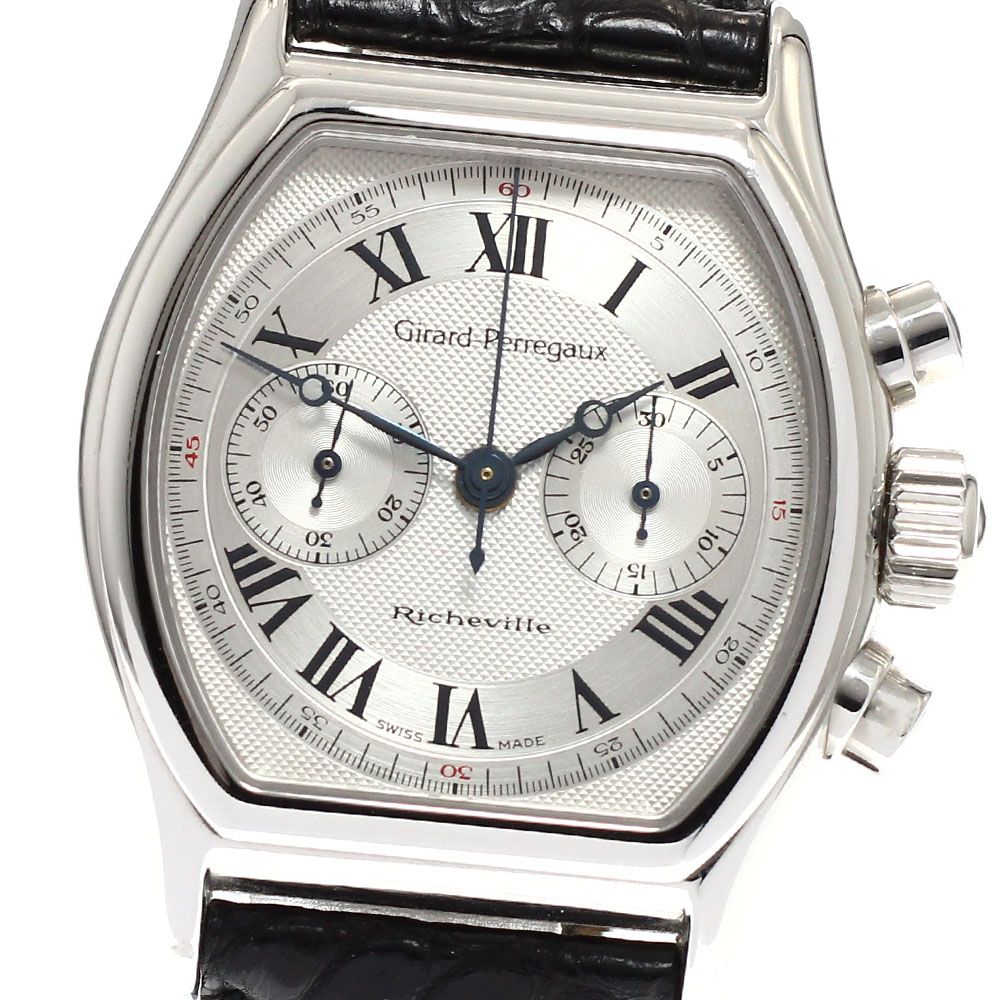 ジラール・ペルゴ GIRARD PERREGAUX 2710 リシュビル クロノグラフ 手