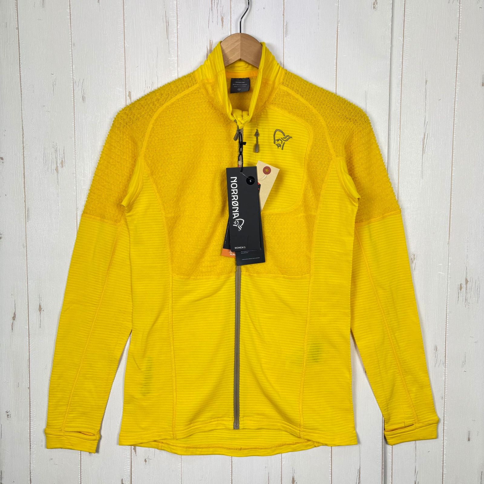 Women s M イエロー系 Norrona ノローナ リンゲン アルファ90 ジャケット ウィメンズ Lyngen Alpha 90 Jacket W 2047 18 5522 LEMON CHROME z 55