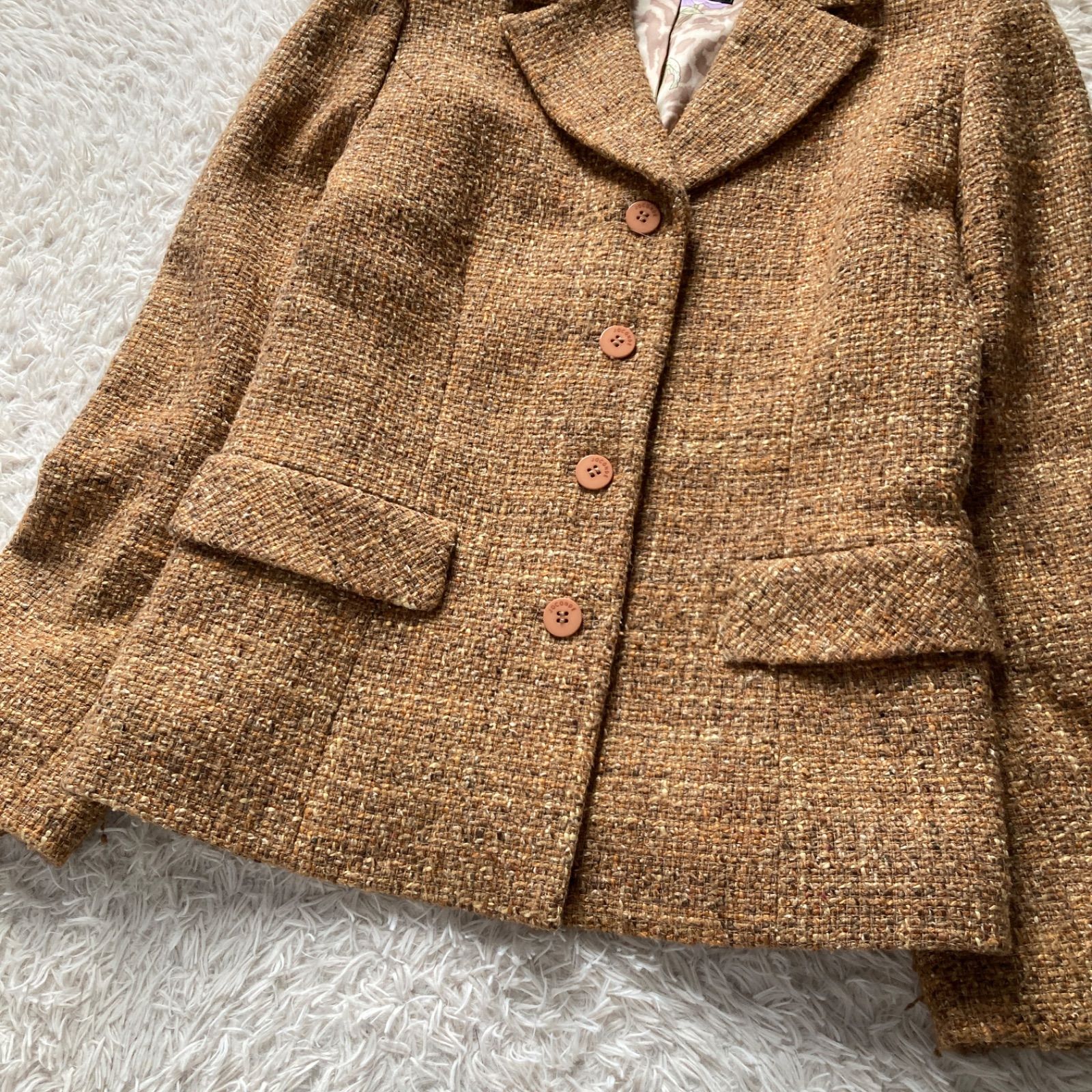 マダム ジョコンダ MADAM JOCONDE ブラック ジャケット 日本製 良品 