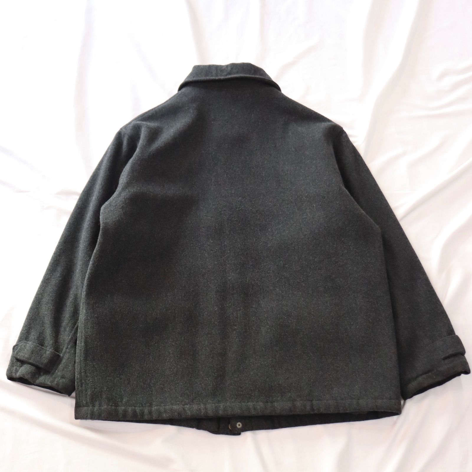 90's Wool Melton Half Coat 