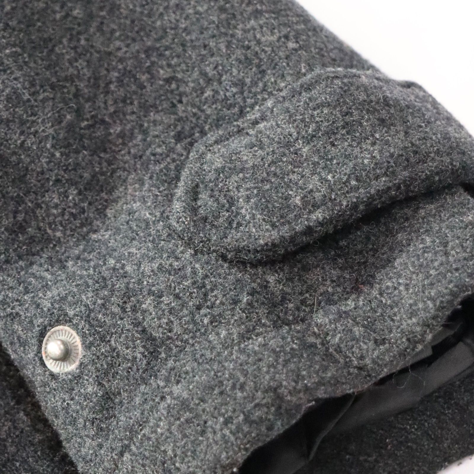 90's Wool Melton Half Coat 