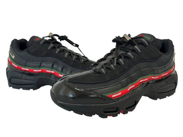 ナイキ NIKE ×UNDEFEATED アンディフィーテッド AIR MAX 95 SP BLACK エアマックス 95 ブラック IB4453-001 28黒 ブランド古着ベクトル 260209