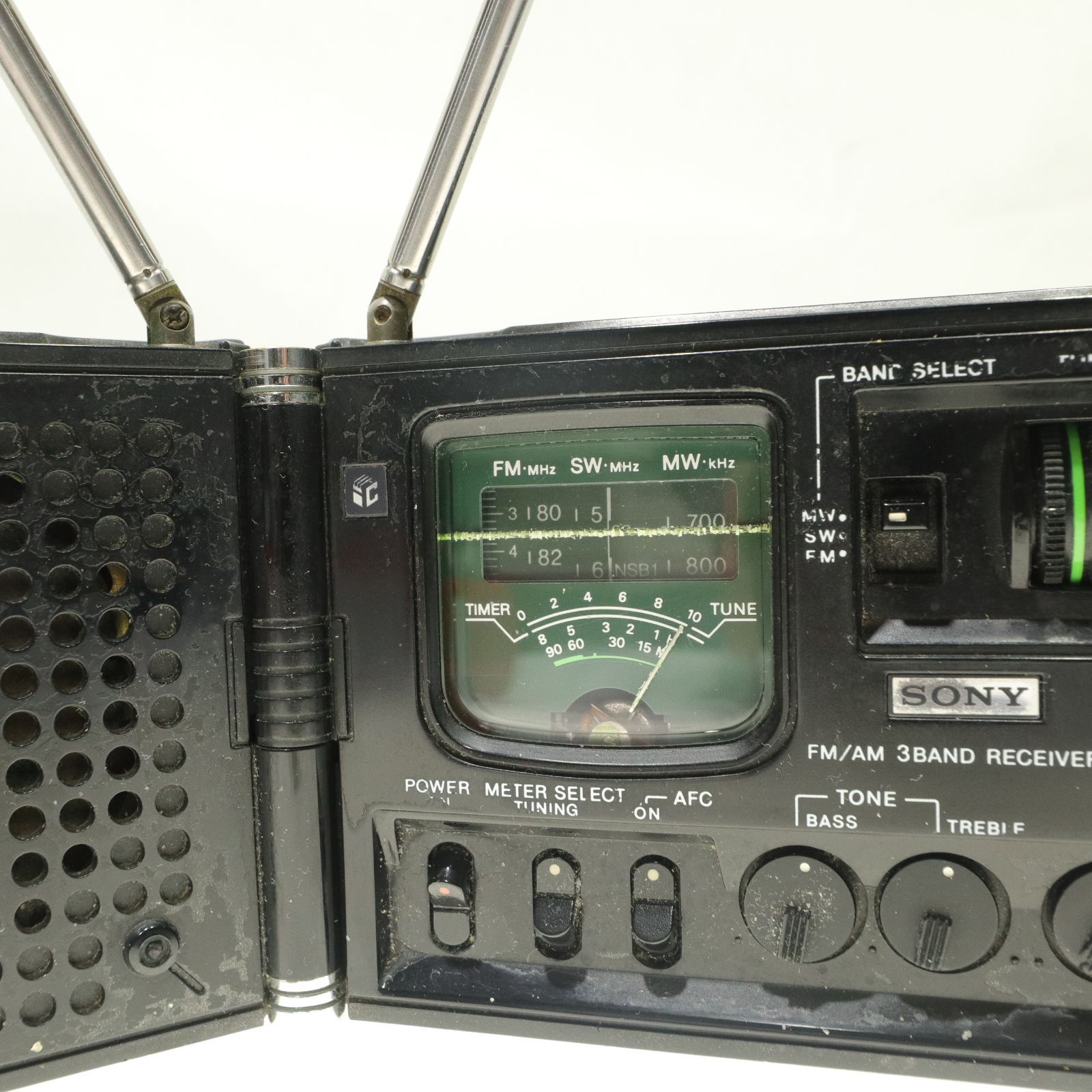 音出し確認済み/一部難あり/希少】SONY/ソニー MW/SW/FM対応 ICF-7800