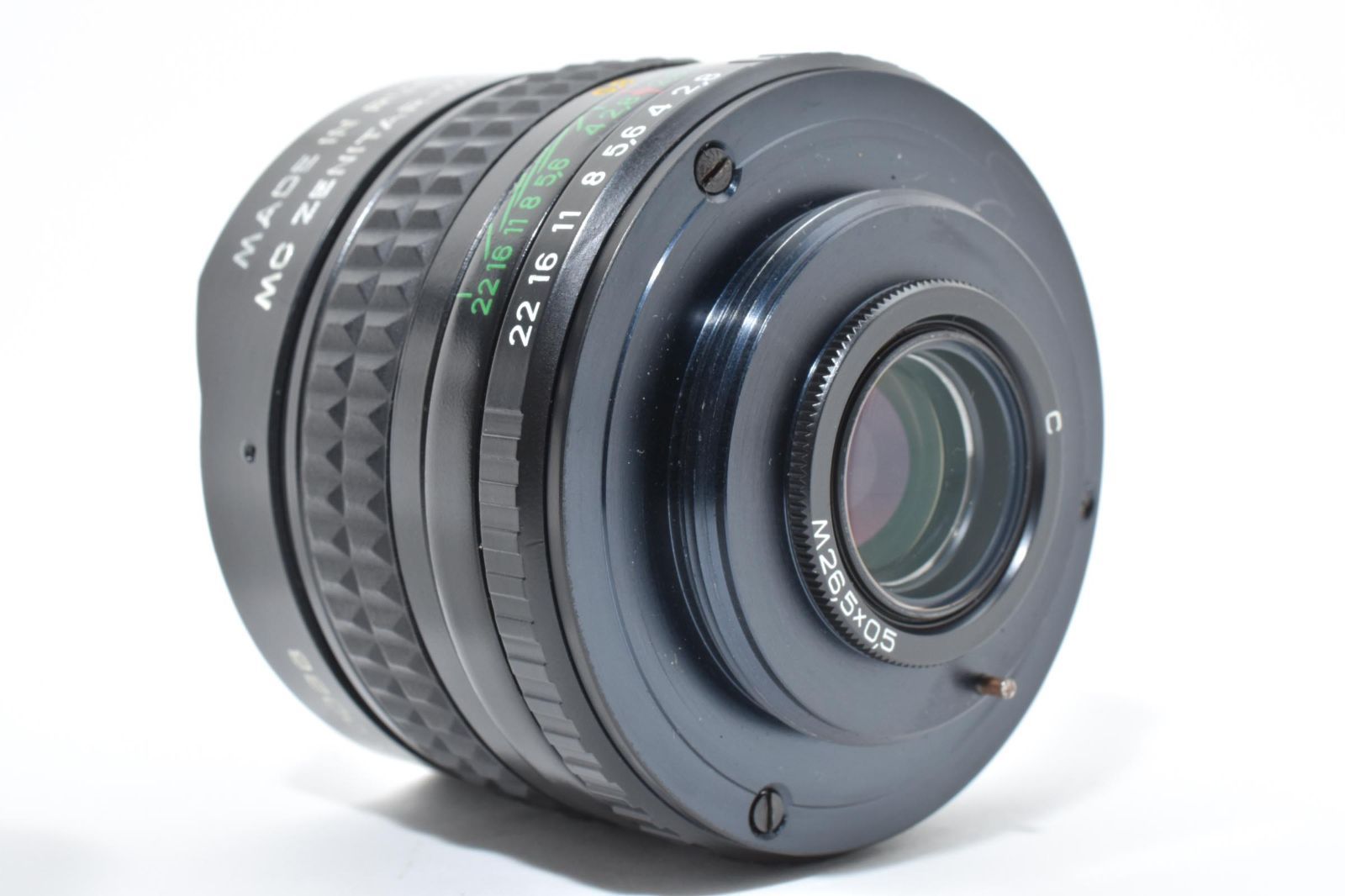 MC ZENITAR-M 16mm f2.8 魚眼レンズ M42マウント フィッシュアイ MF 超