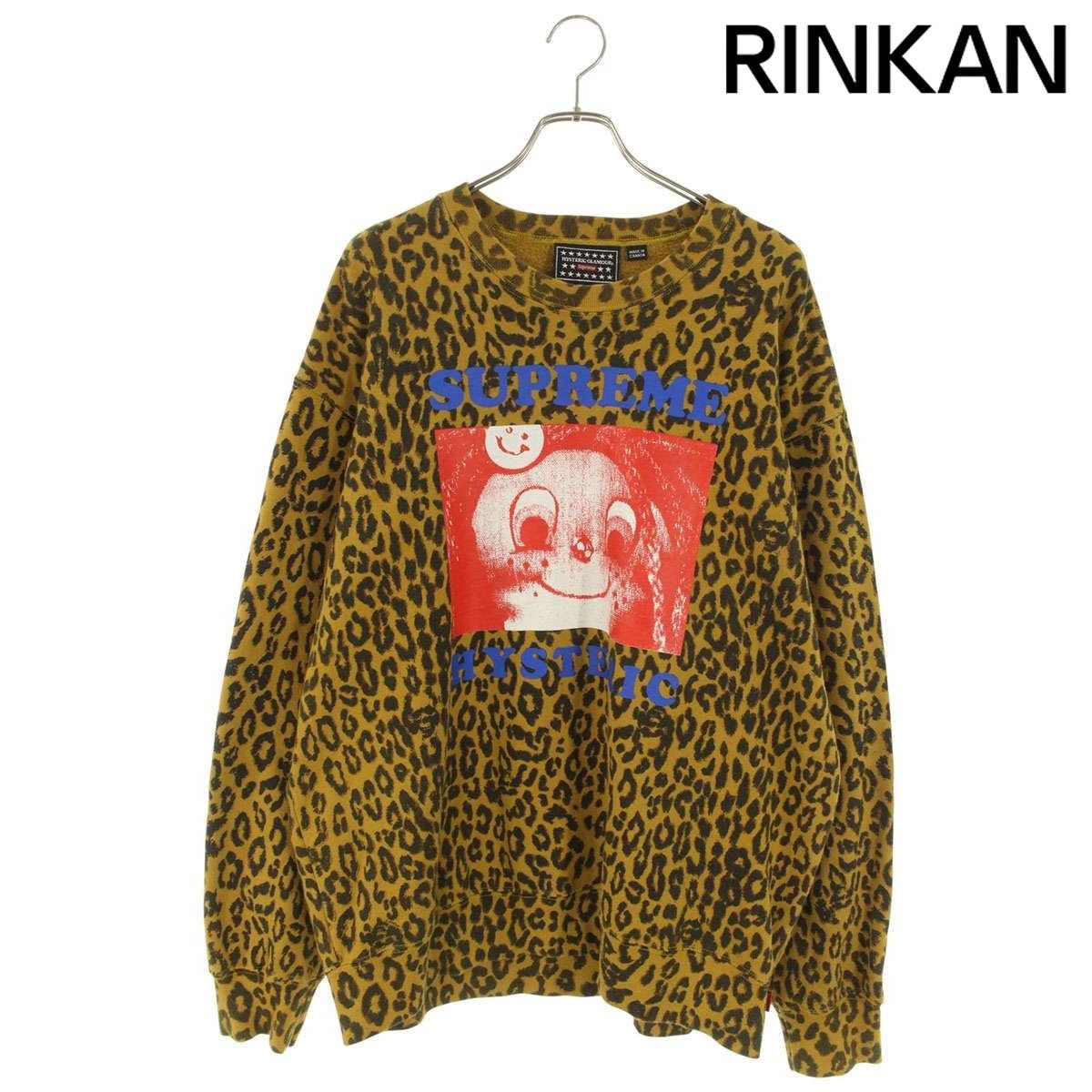 シュプリーム ×ヒステリックグラマー HYSTERIC GLAMOUR 21SS Crewneck