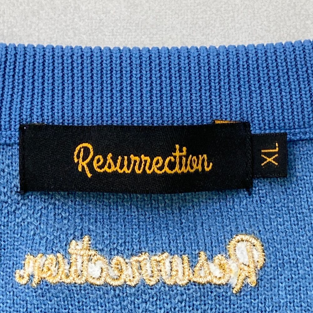 サイズ：XL RESURRECTION レザレクション RMW-KN13 ニットセーター 総
