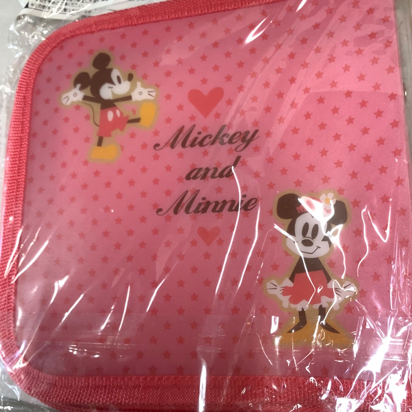 ディズニー CD/DVDケース（24枚収納可） 4つまとめて ミッキー、ミニー