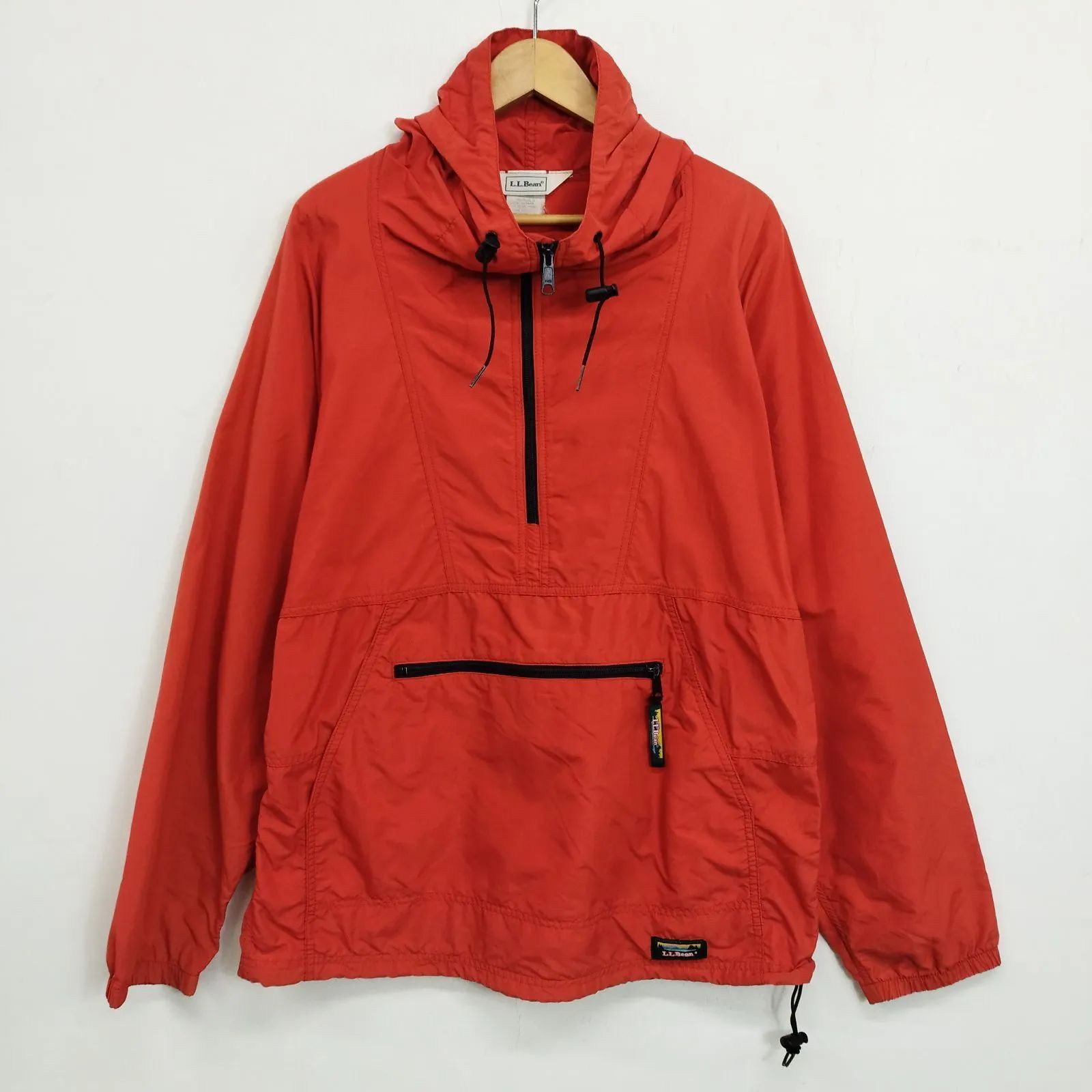 90s L.L.Bean エルエルビーン ナイロン アノラック パーカー プル 