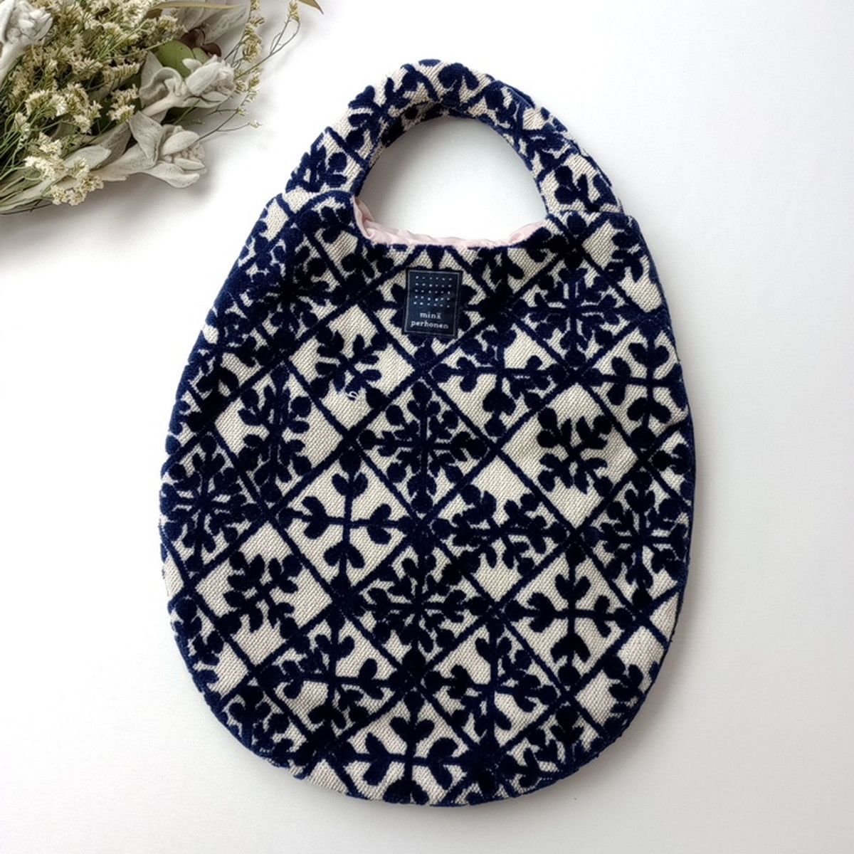 minaperhonen☆kaleidoscope　エッグバッグ　人気　レア！ mina perhonen ミナペルホネン kaleidoscope エッグバッグ (58K＋9873