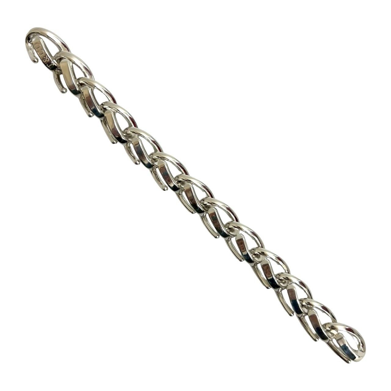 極 美品 TIFFANY&Co. ティファニー フォージ ラージ リンク シルバー