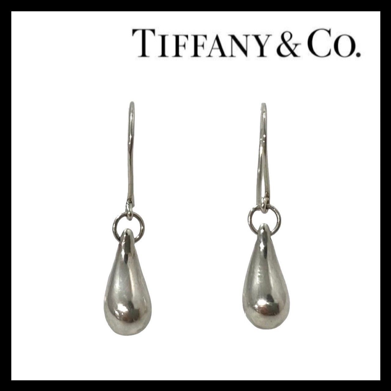 TIFFANY&Co.】ティアドロップ フック ピアス ELSA PERETTI/エルサ