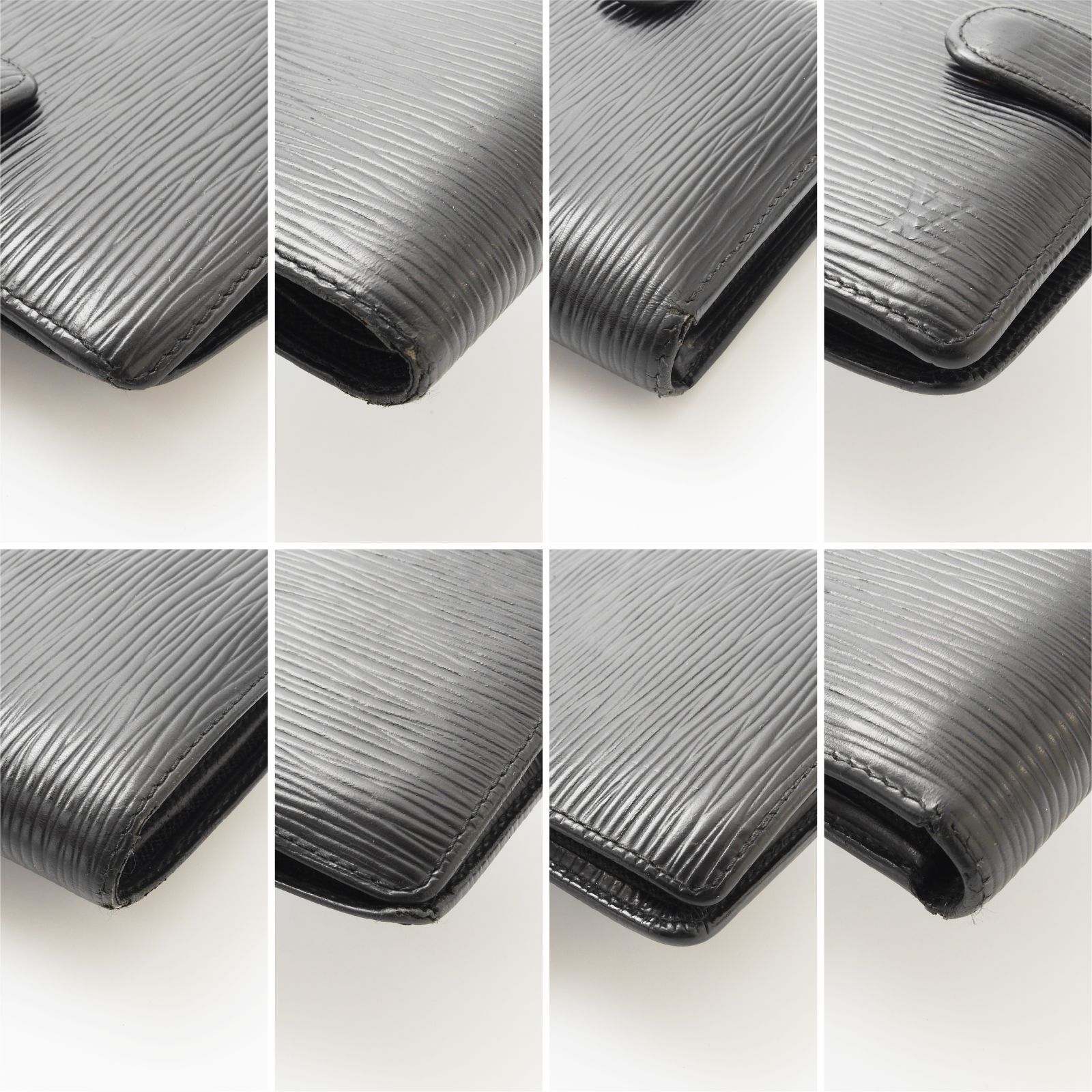 美品】 ルイヴィトン エピ ポルトビエ コンパクト 二つ折り財布