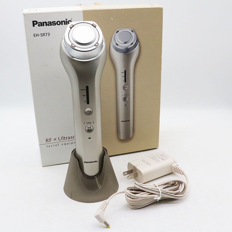 中古良品 Panasonic パナソニック RF美顔器 EH-SR73-N（ゴールド調