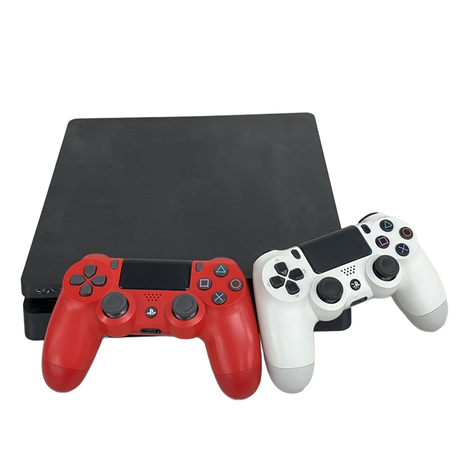 SONY PS 4 CUH 2100 A ブラック PlayStation ソニー 家庭用 ゲーム機 コントローラー 2点