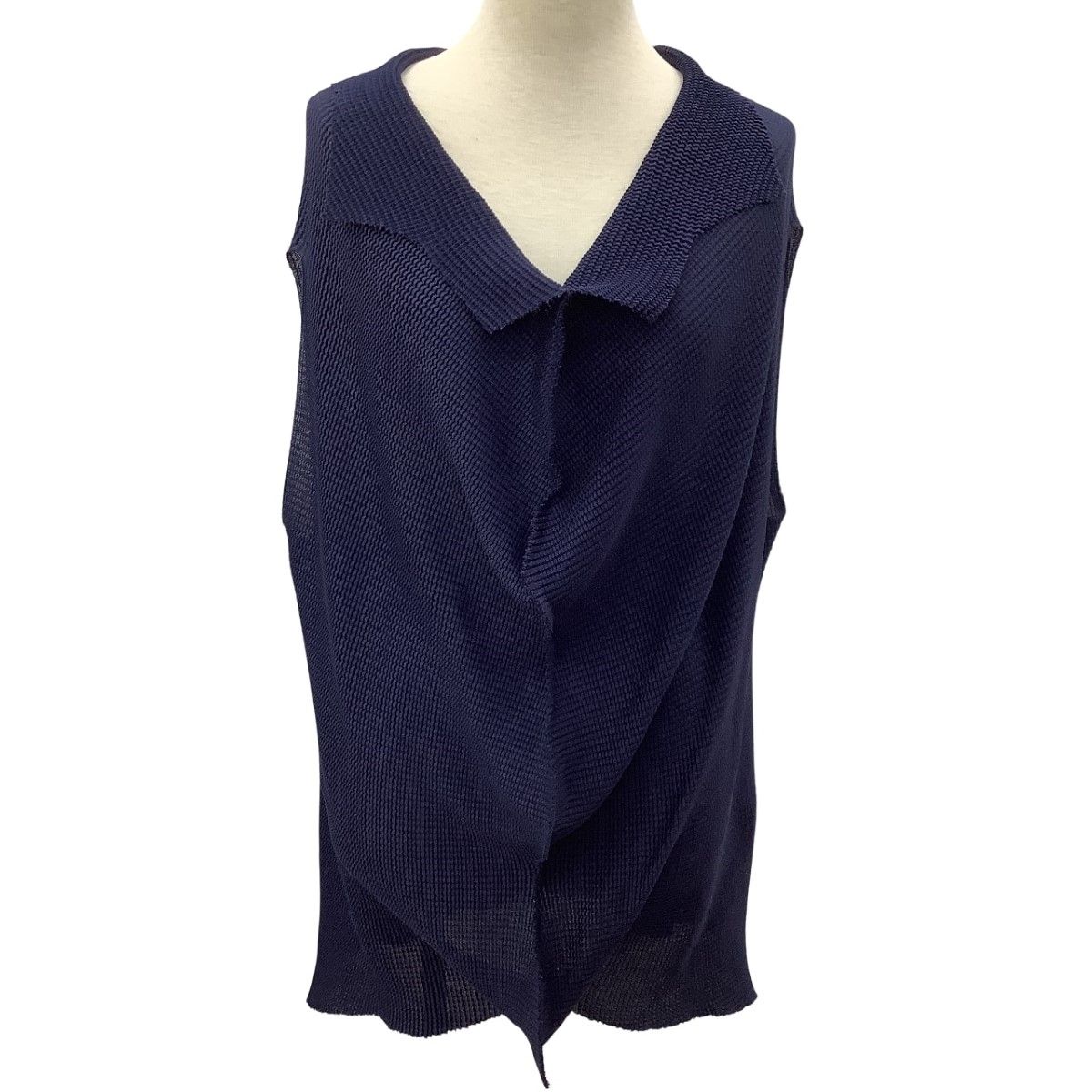 me ISSEY MIYAKE イッセイミヤケ ワッフル プリーツ 変形 カットソー