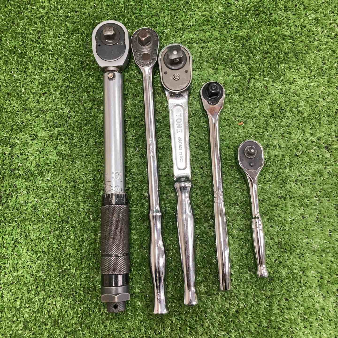 品 ロングラチェットハンドル5本セット メーカー各種 川崎店