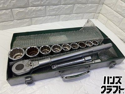 ▽ トネ TONE ソケットレンチセット No 200 M 工具 大工 ハンドツール