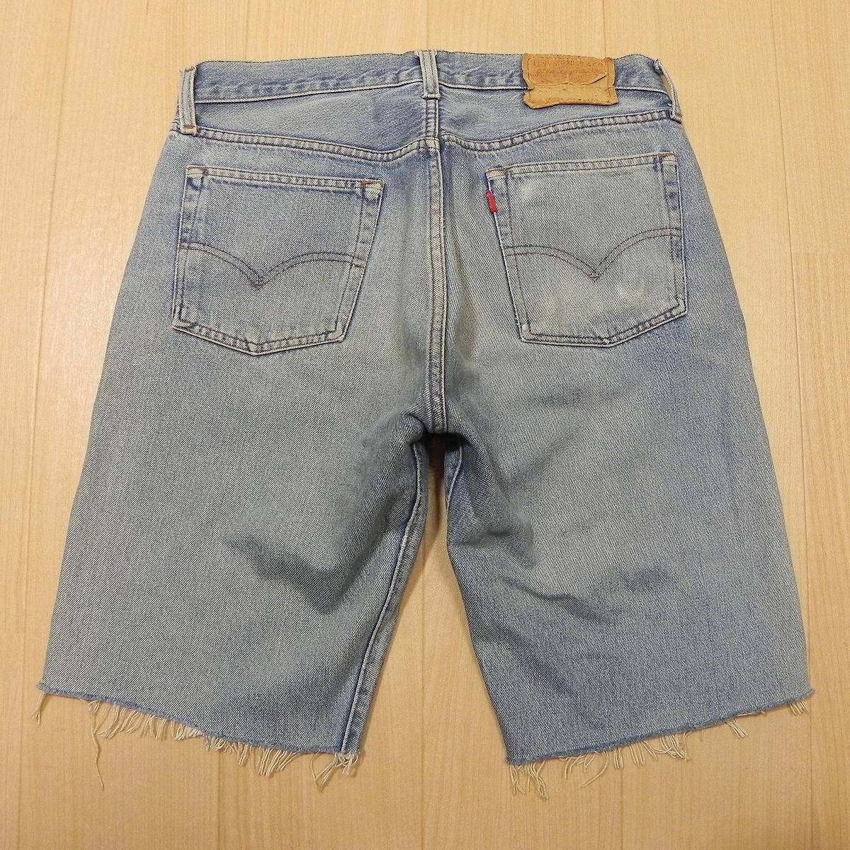 634☆ 80s USA製 ビンテージ リーバイス Levis 501 カットオフ デニム 