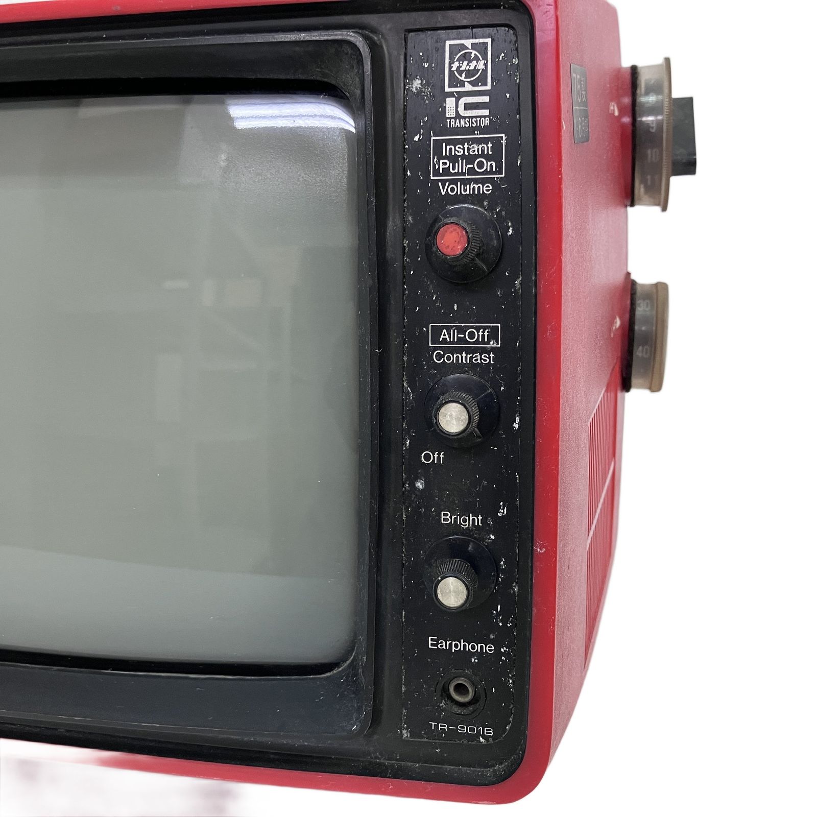 National TR-901B 1975年製 白黒テレビ TV 家電 昭和レトロ