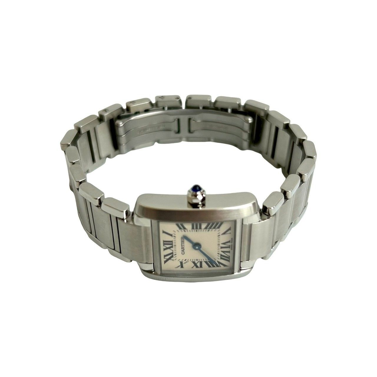 稼働品 極 美品 希少品 CARTIER カルティエ タンク フランセーズ SM 