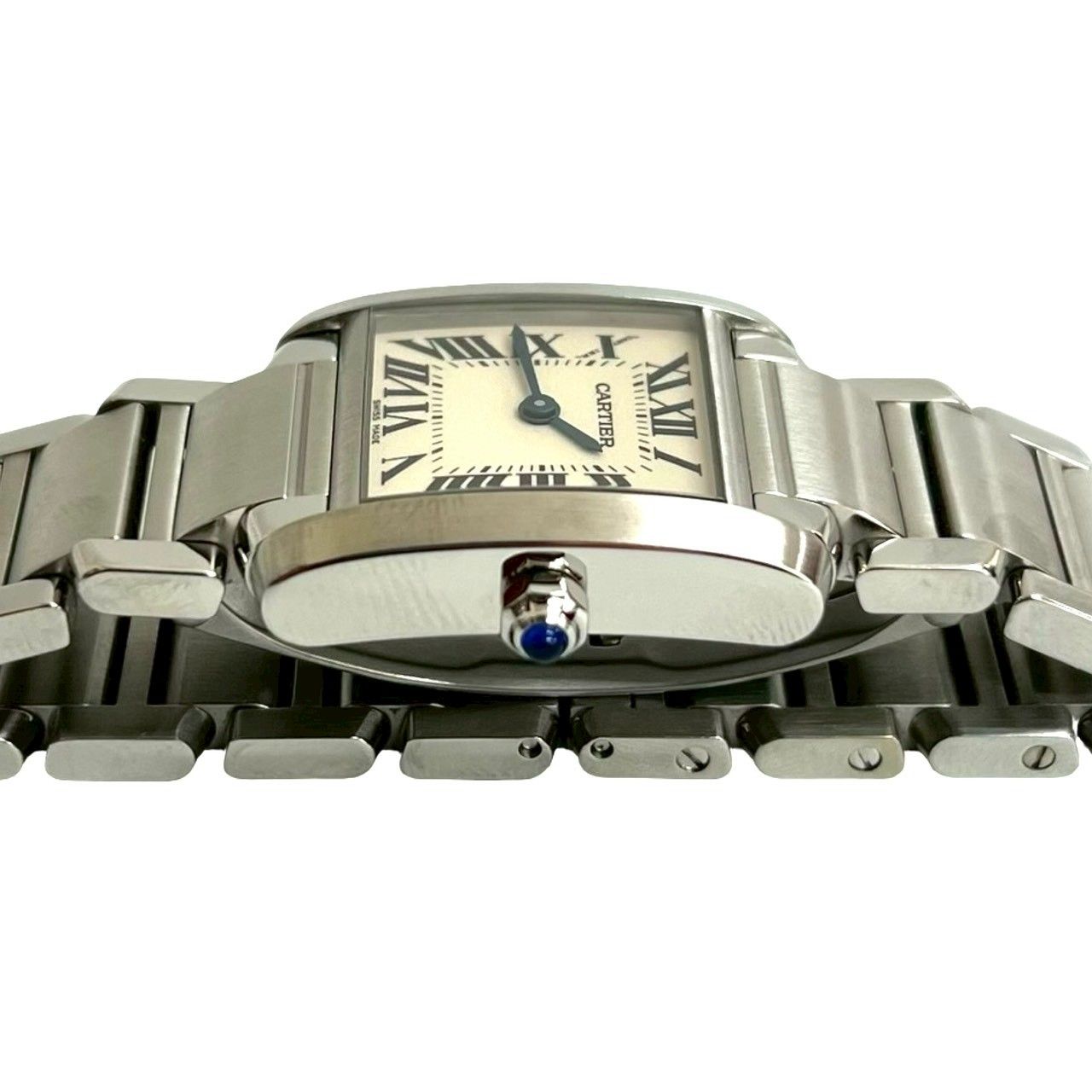 稼働品 極 美品 希少品 CARTIER カルティエ タンク フランセーズ SM 
