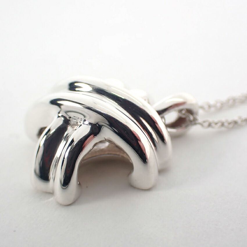 ティファニー 925/750 シグネチャー クロス ペンダント/j153-7 - メルカリ