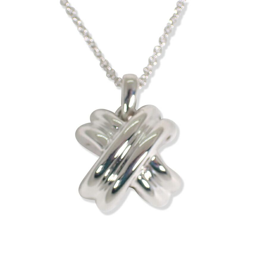 ティファニー 925/750 シグネチャー クロス ペンダント/j153-7 - メルカリ