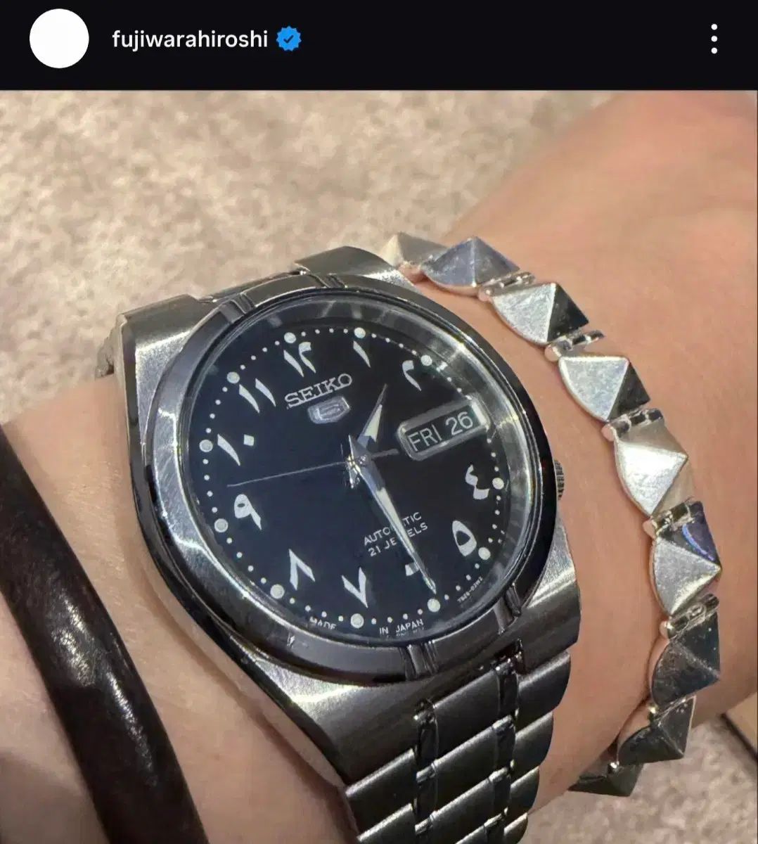 SEIKO SNK063J5 アラビアダイアル