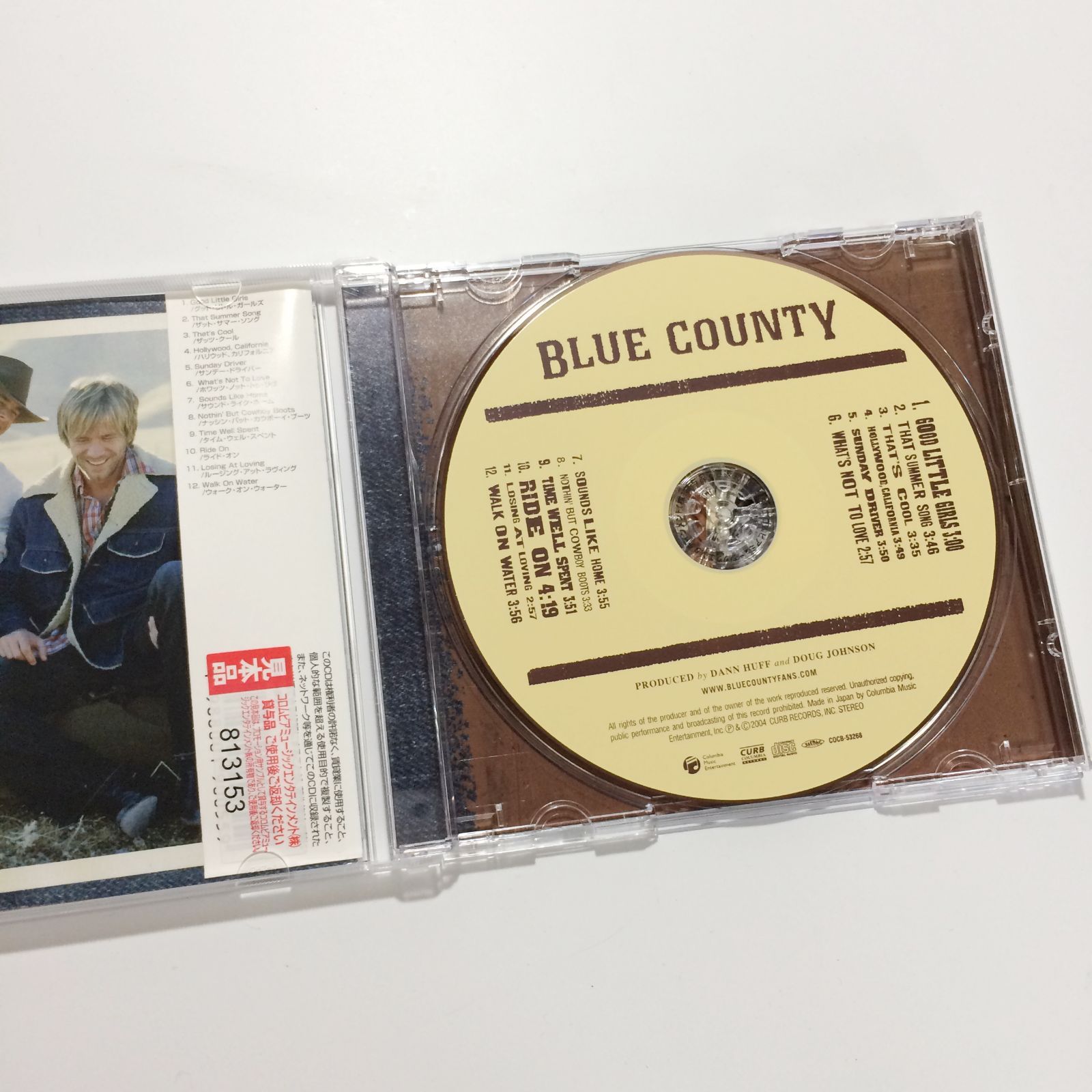 見本盤】ブルー・カウンティ Blue County デビュー・アルバム CD 洋楽 
